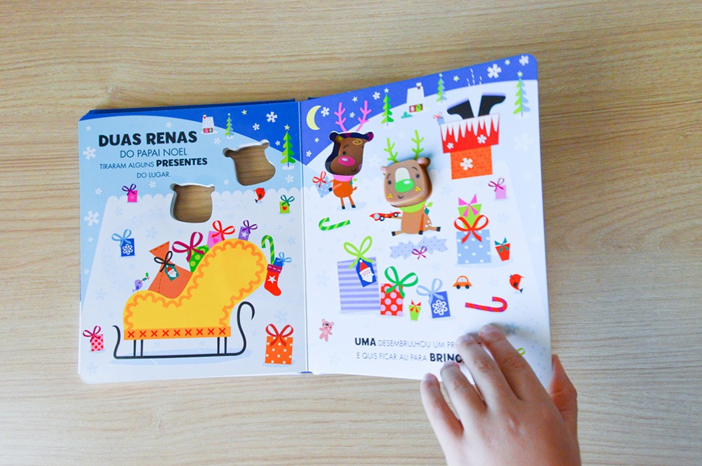 Livro Hora de Partir, Renas - Livros de Natal para crianças