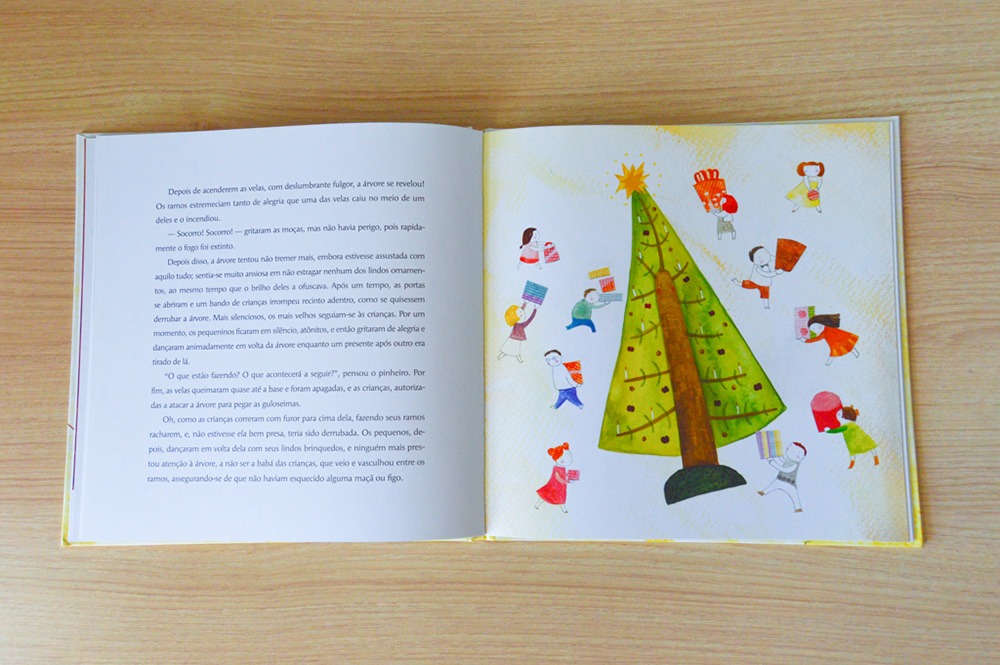 Livro O Pinheirinho de Natal - Livros de Natal para crianças