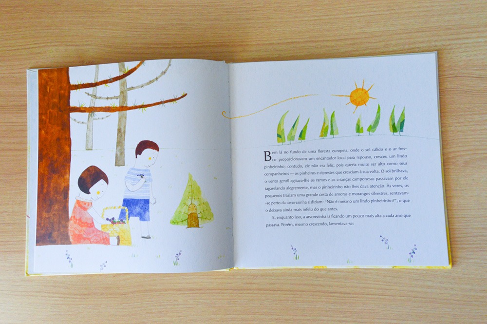 Livro O Pinheirinho de Natal - Livros de Natal para crianças